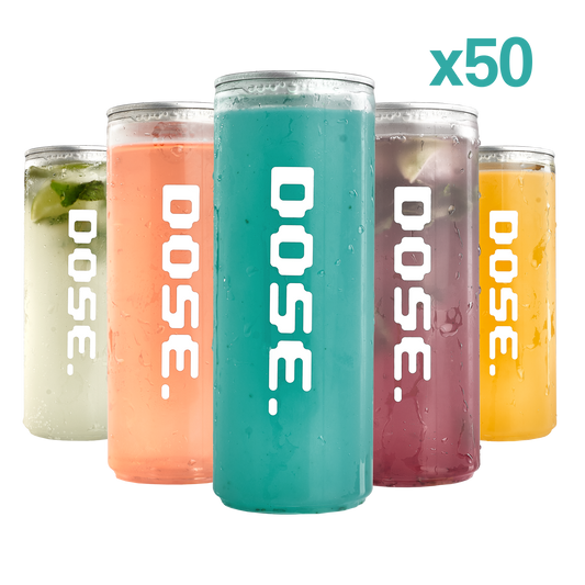 Bundle of 50 (50:50) Alc & Non alc